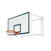 Canasta baloncesto fija tablero fibra de vidrio extensión 165 cm BF16525-1  - ESTEBAN SG&E